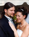 Christian and Kari and the ring. Christian and Kari and the ring.