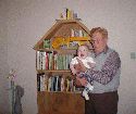 Alex & Great-Grandpa by Great-Grandpa's Truck