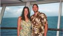 Kari and Christian on the cruise ship