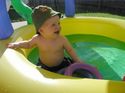 Smiling in the Pool