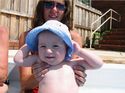 Tyler poolside