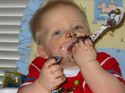 Cake-Eating Boy